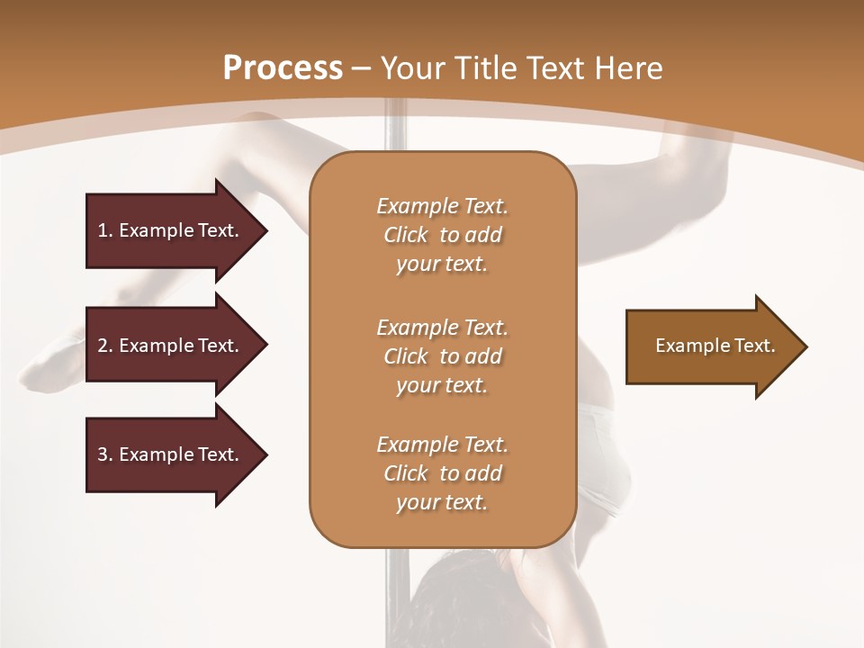 Pole Girl Babe PowerPoint Template