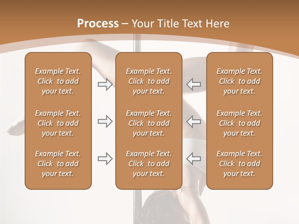 Pole Girl Babe PowerPoint Template