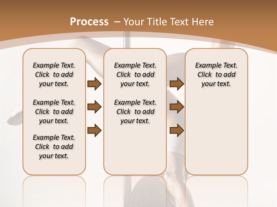 Pole Girl Babe PowerPoint Template