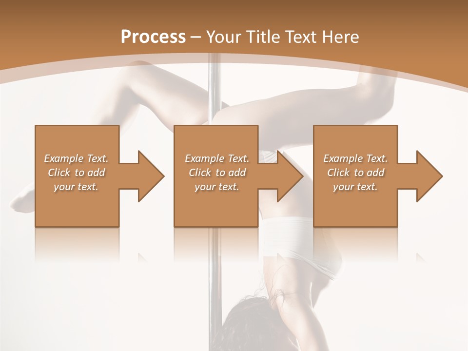 Pole Girl Babe PowerPoint Template