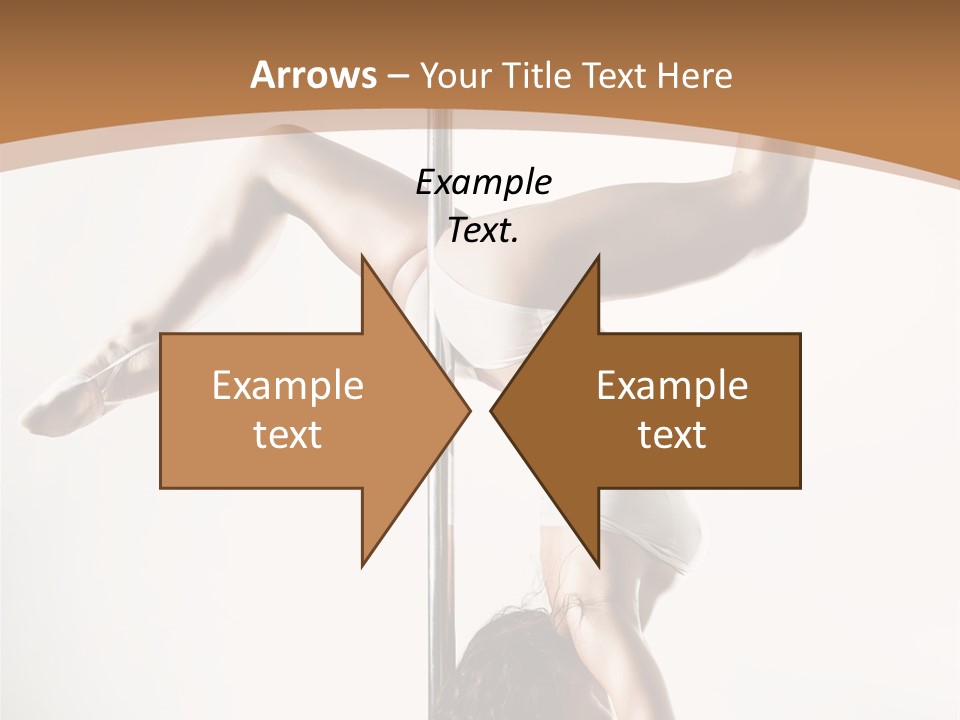 Pole Girl Babe PowerPoint Template