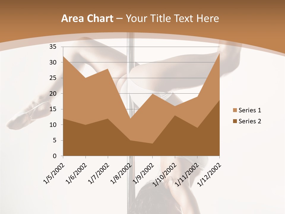 Pole Girl Babe PowerPoint Template