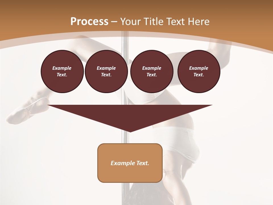 Pole Girl Babe PowerPoint Template