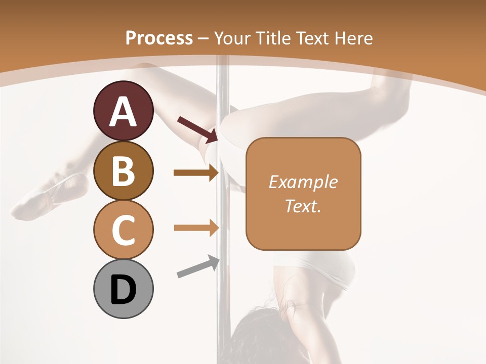 Pole Girl Babe PowerPoint Template