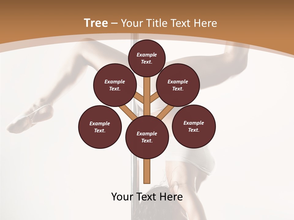 Pole Girl Babe PowerPoint Template