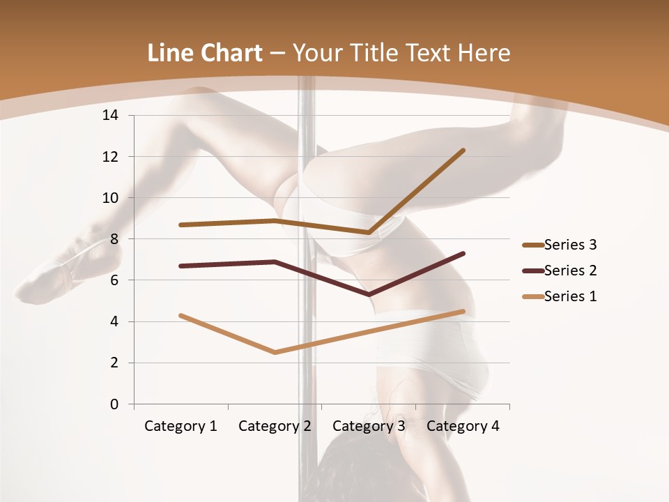 Pole Girl Babe PowerPoint Template