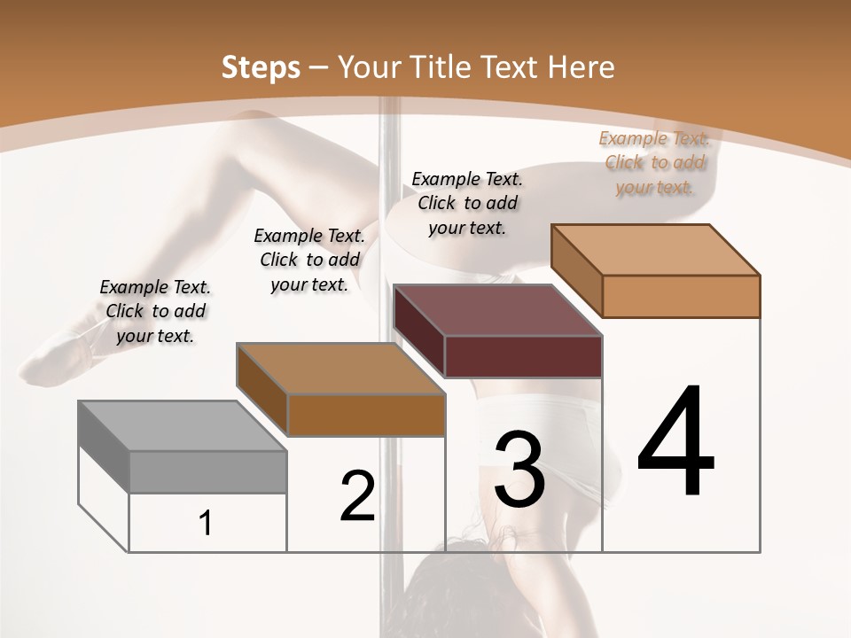 Pole Girl Babe PowerPoint Template