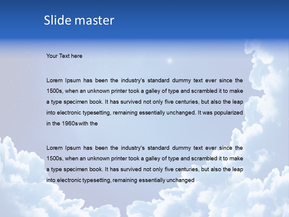 Romance Darkness Nature PowerPoint Template