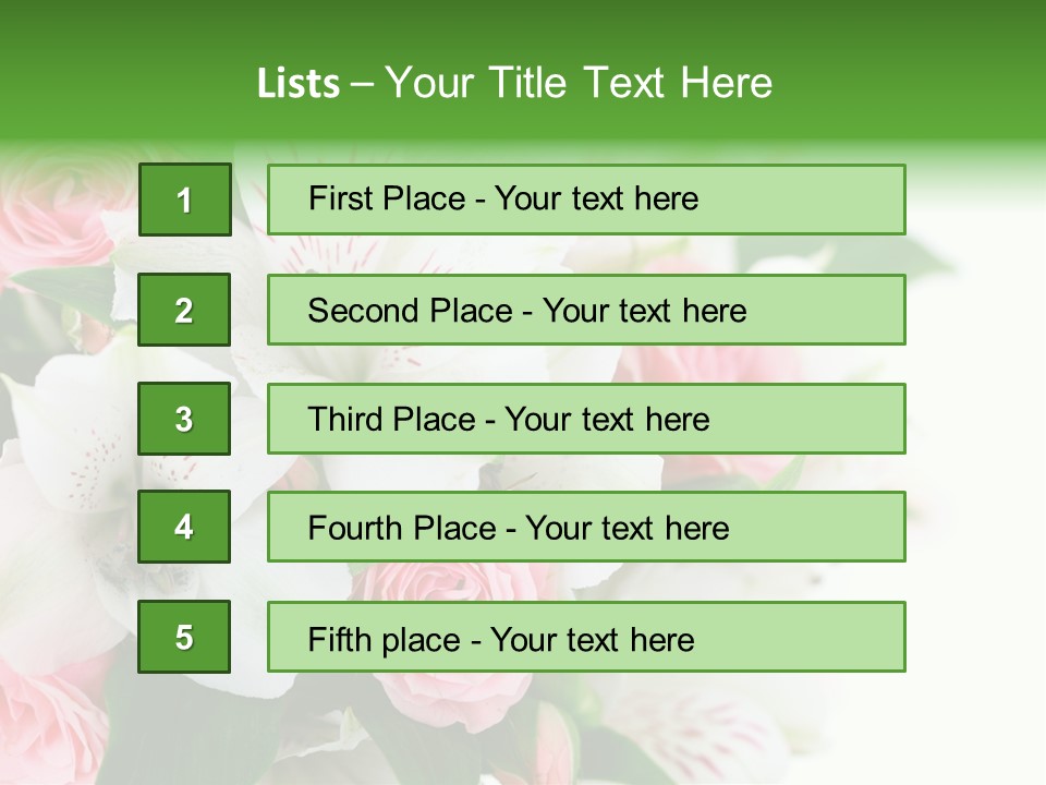 Valentines Romance Peace PowerPoint Template