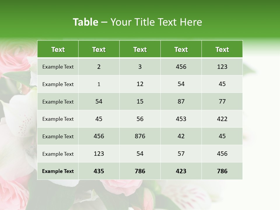 Valentines Romance Peace PowerPoint Template