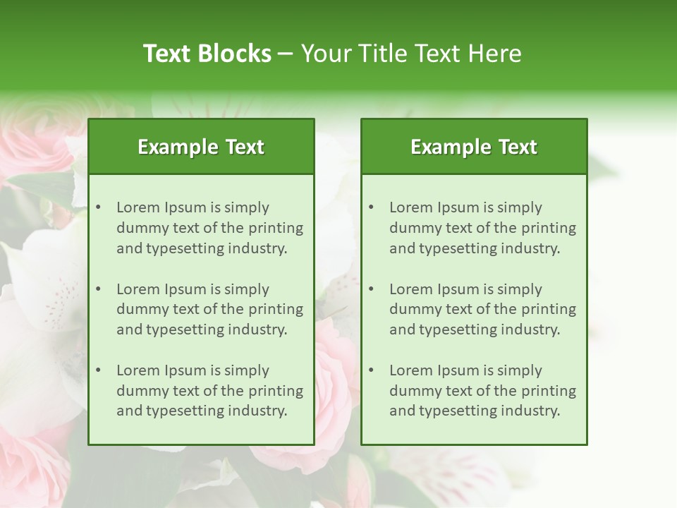 Valentines Romance Peace PowerPoint Template
