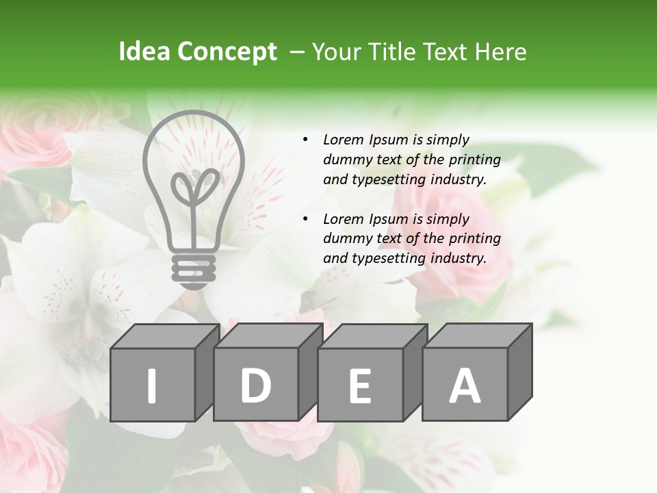 Valentines Romance Peace PowerPoint Template