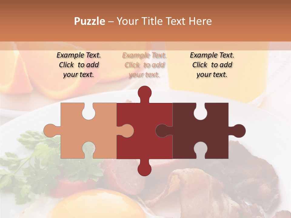 Breakfast Yellow Cooking PowerPoint Template