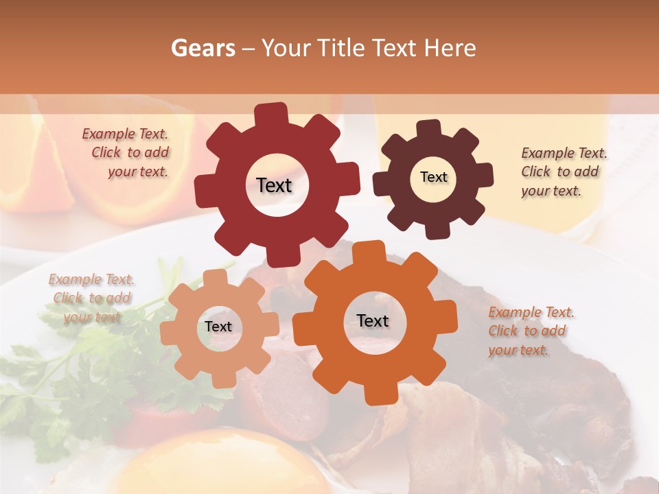 Breakfast Yellow Cooking PowerPoint Template