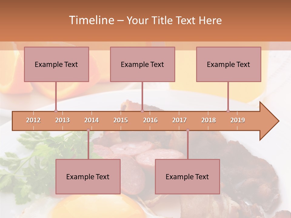 Breakfast Yellow Cooking PowerPoint Template
