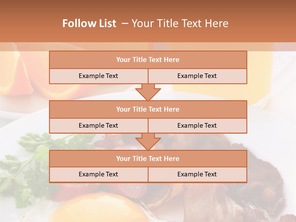 Breakfast Yellow Cooking PowerPoint Template