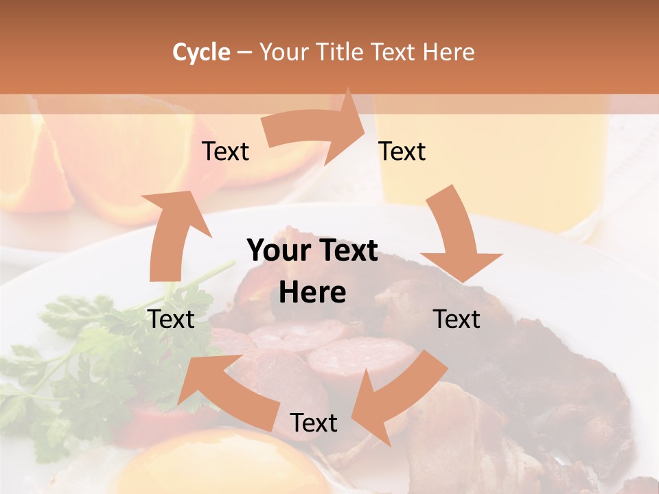 Breakfast Yellow Cooking PowerPoint Template