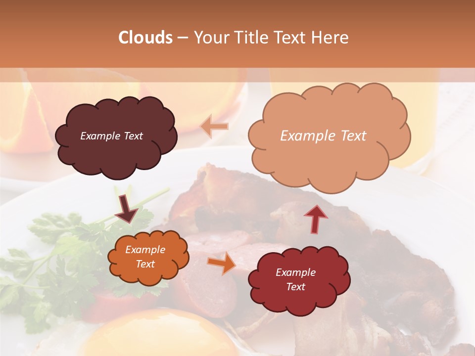 Breakfast Yellow Cooking PowerPoint Template