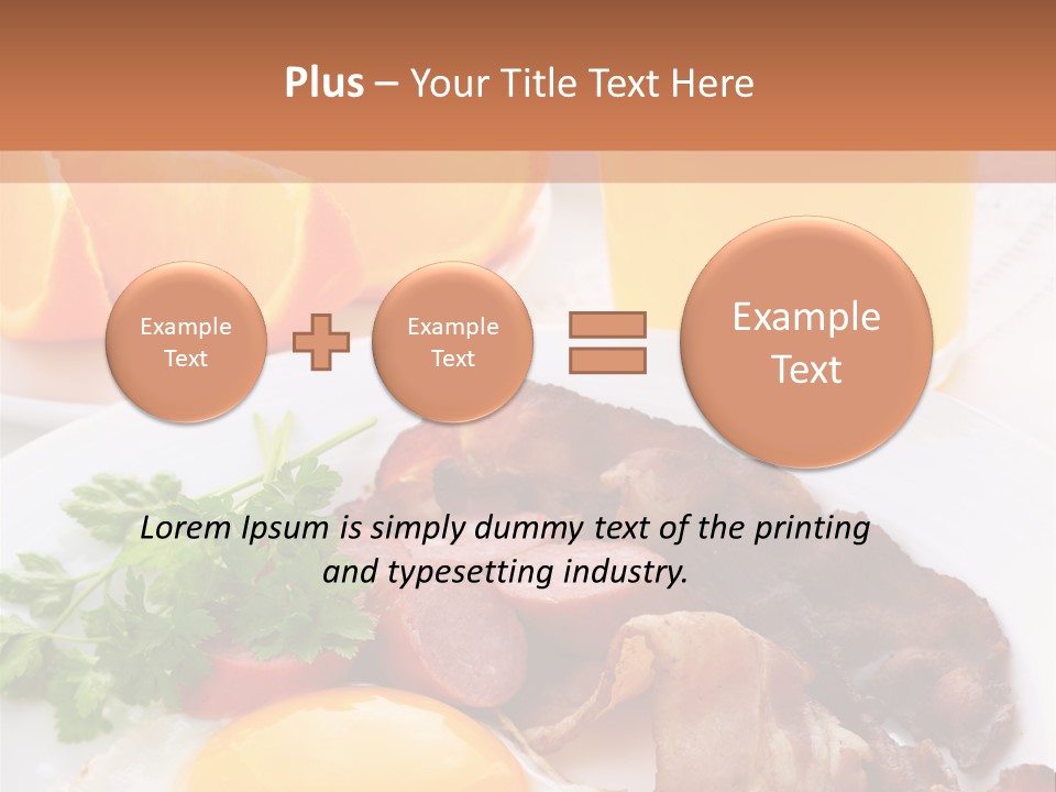 Breakfast Yellow Cooking PowerPoint Template