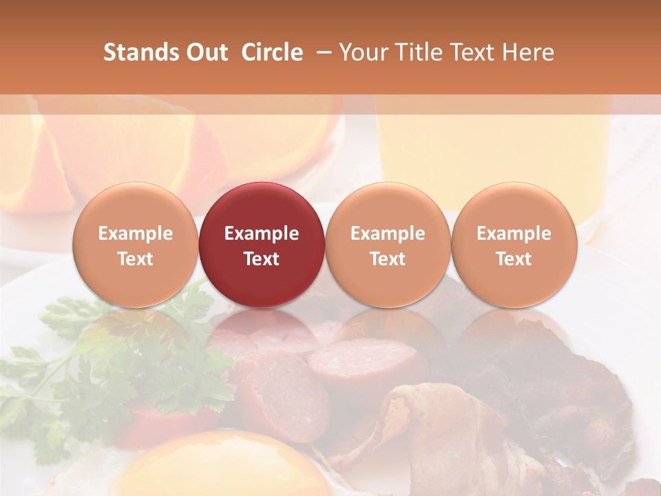 Breakfast Yellow Cooking PowerPoint Template