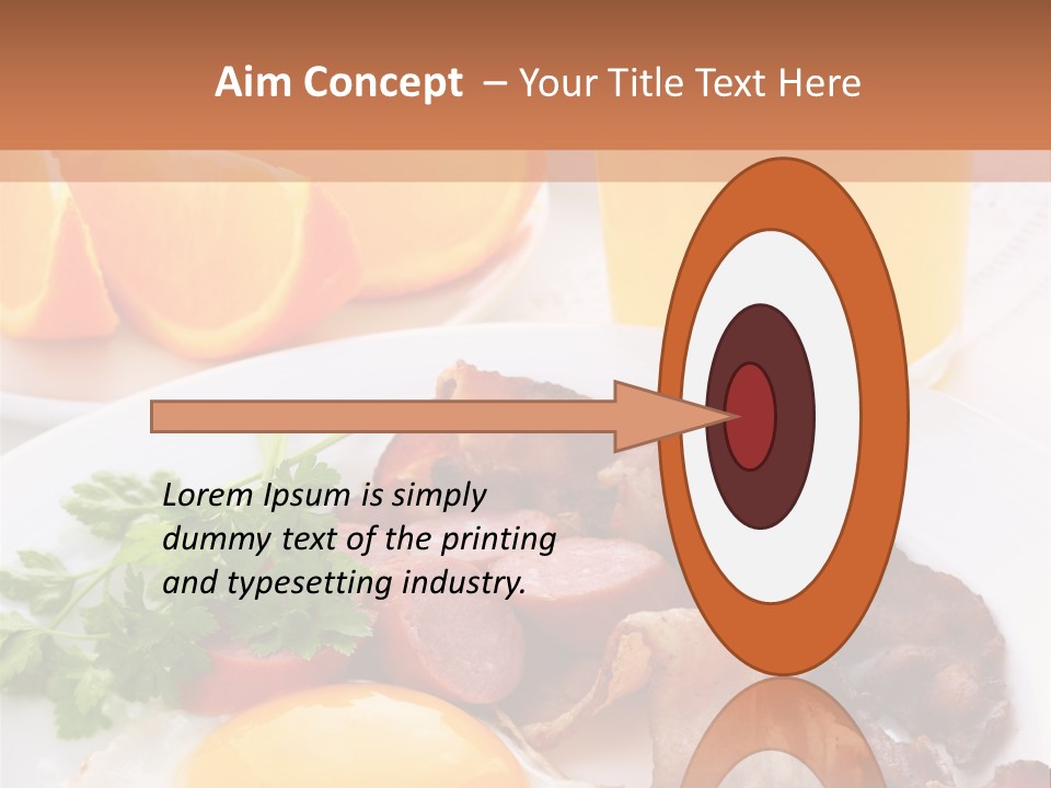 Breakfast Yellow Cooking PowerPoint Template