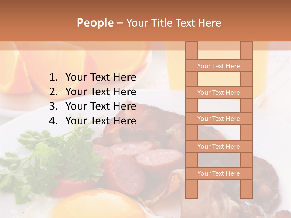 Breakfast Yellow Cooking PowerPoint Template