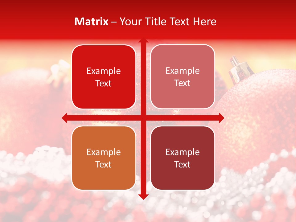 Decor December Bauble PowerPoint Template