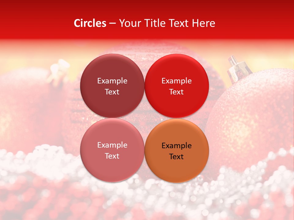 Decor December Bauble PowerPoint Template