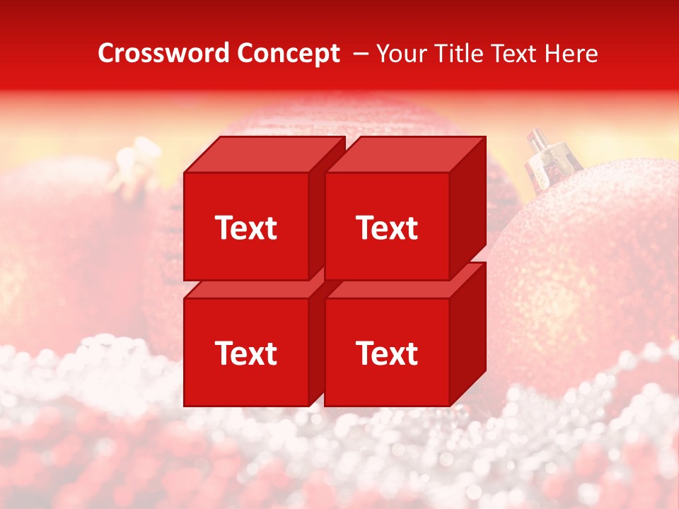 Decor December Bauble PowerPoint Template