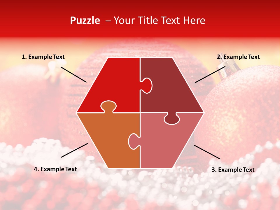 Decor December Bauble PowerPoint Template