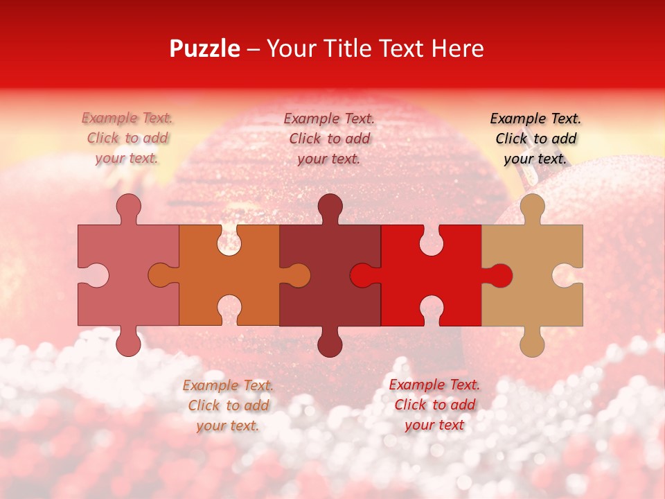 Decor December Bauble PowerPoint Template