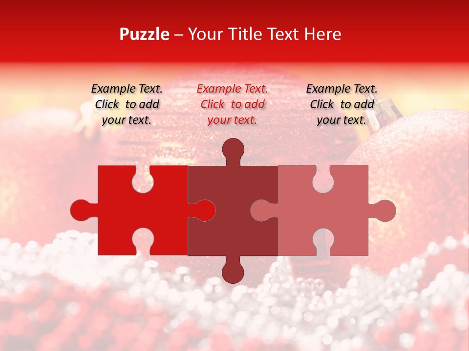 Decor December Bauble PowerPoint Template