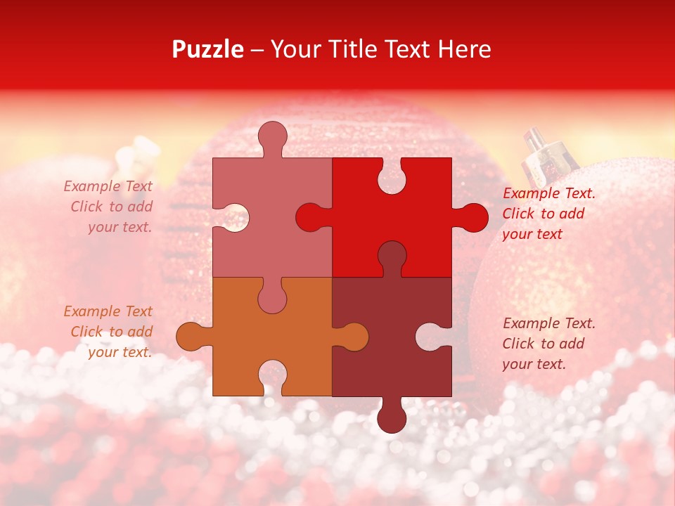 Decor December Bauble PowerPoint Template