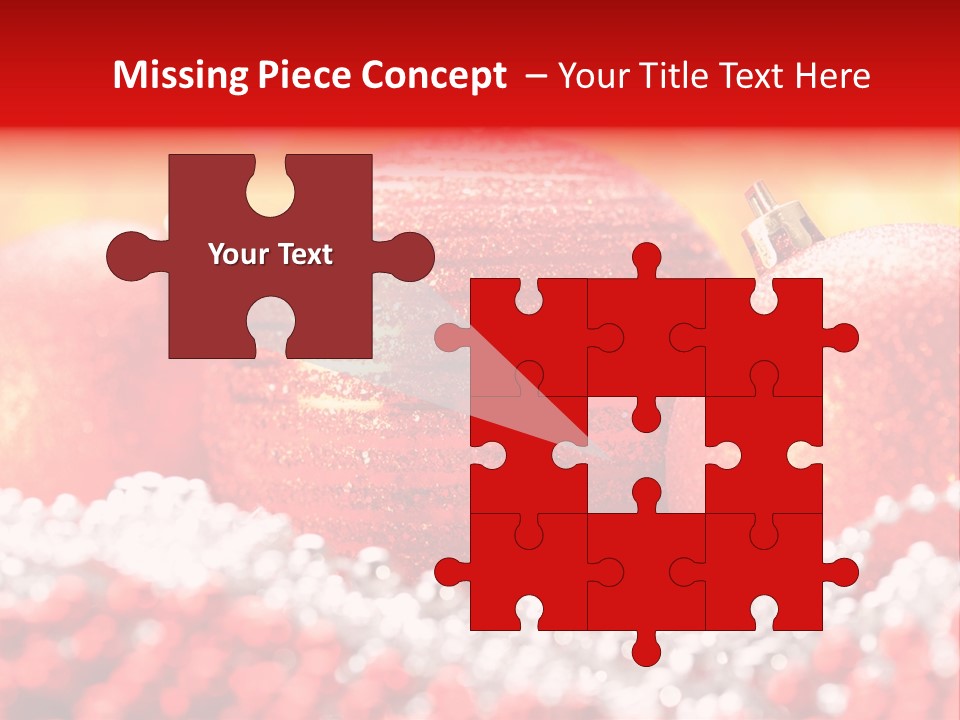 Decor December Bauble PowerPoint Template