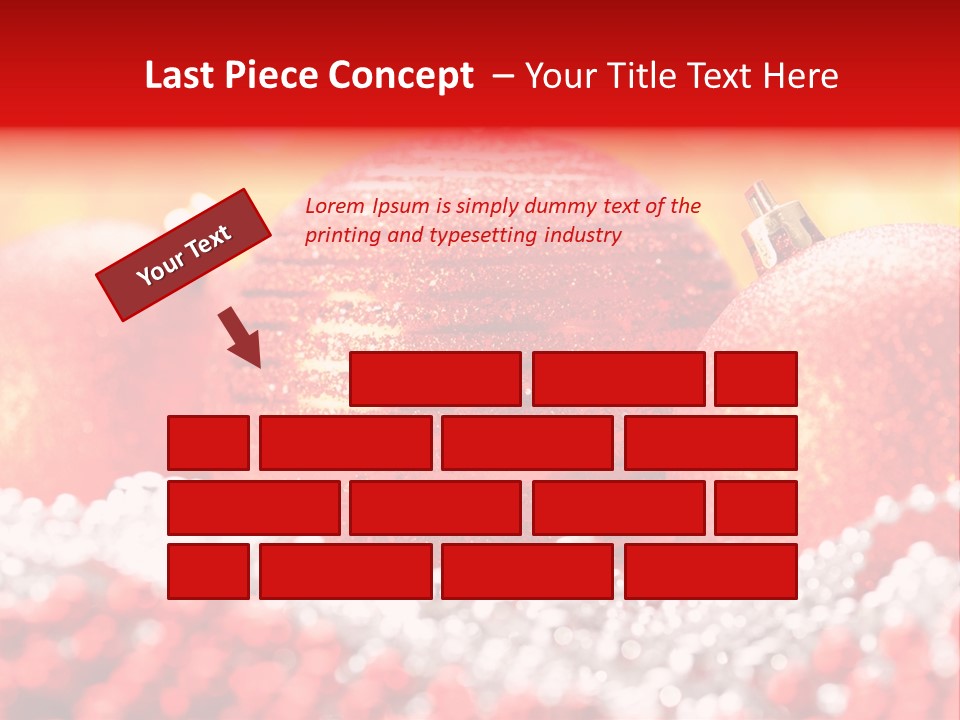 Decor December Bauble PowerPoint Template