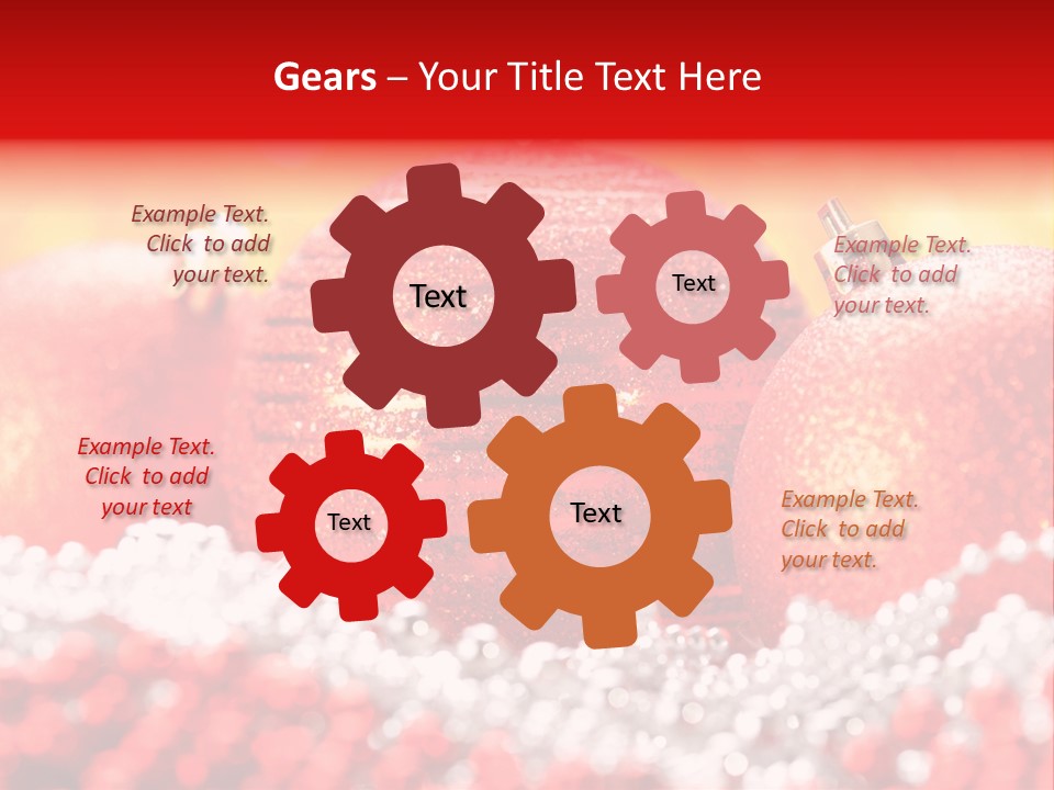 Decor December Bauble PowerPoint Template