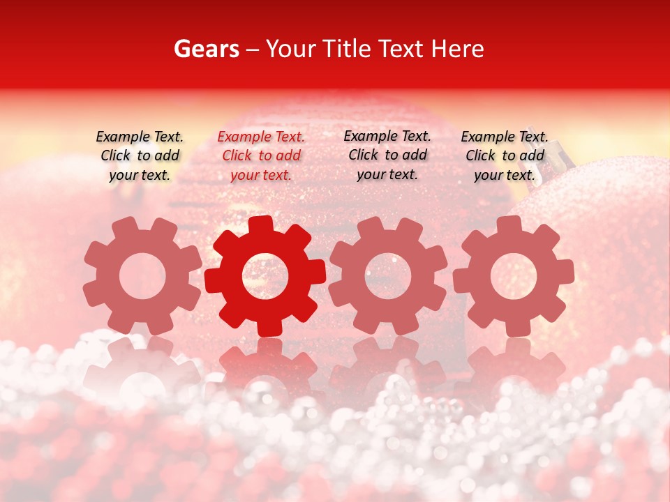 Decor December Bauble PowerPoint Template