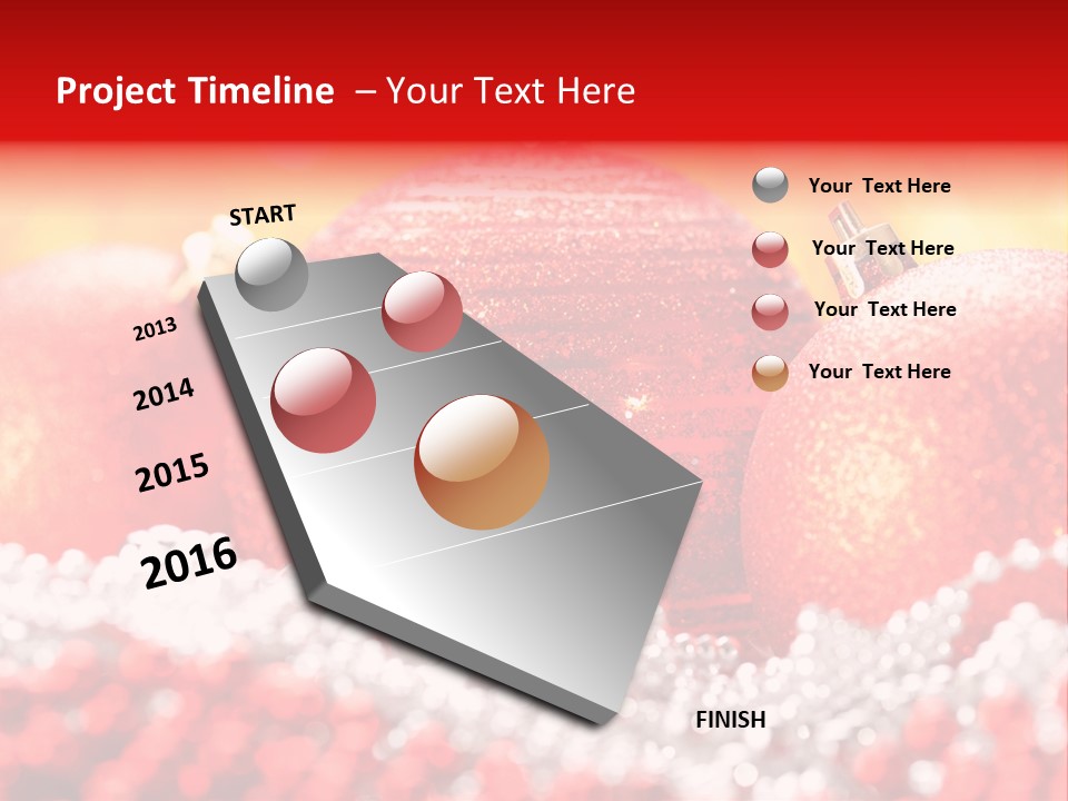 Decor December Bauble PowerPoint Template