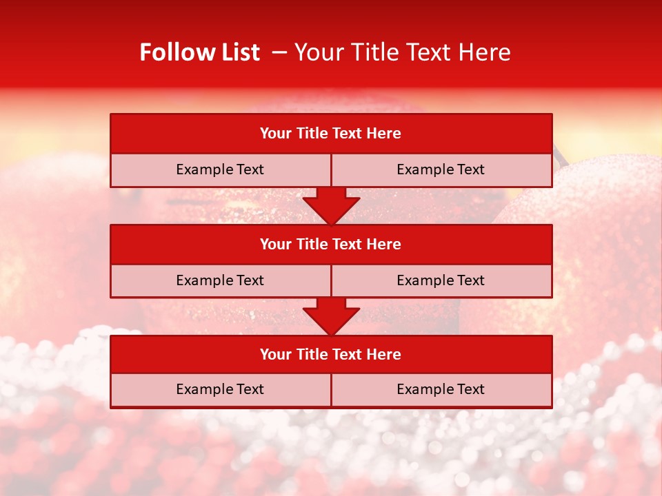 Decor December Bauble PowerPoint Template