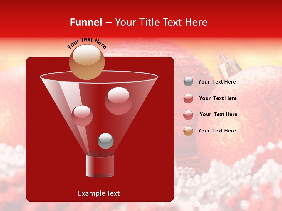 Decor December Bauble PowerPoint Template