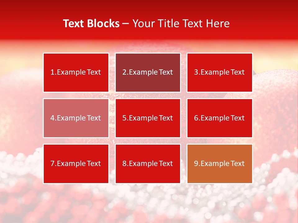 Decor December Bauble PowerPoint Template