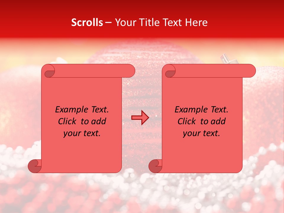 Decor December Bauble PowerPoint Template