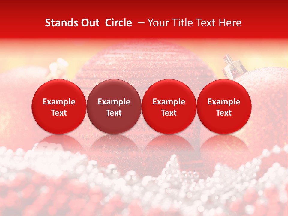 Decor December Bauble PowerPoint Template