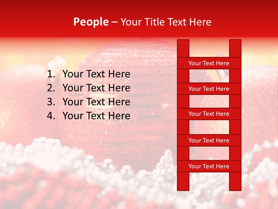 Decor December Bauble PowerPoint Template