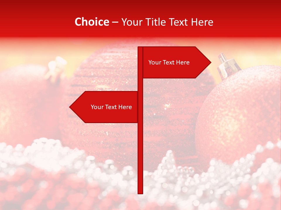 Decor December Bauble PowerPoint Template