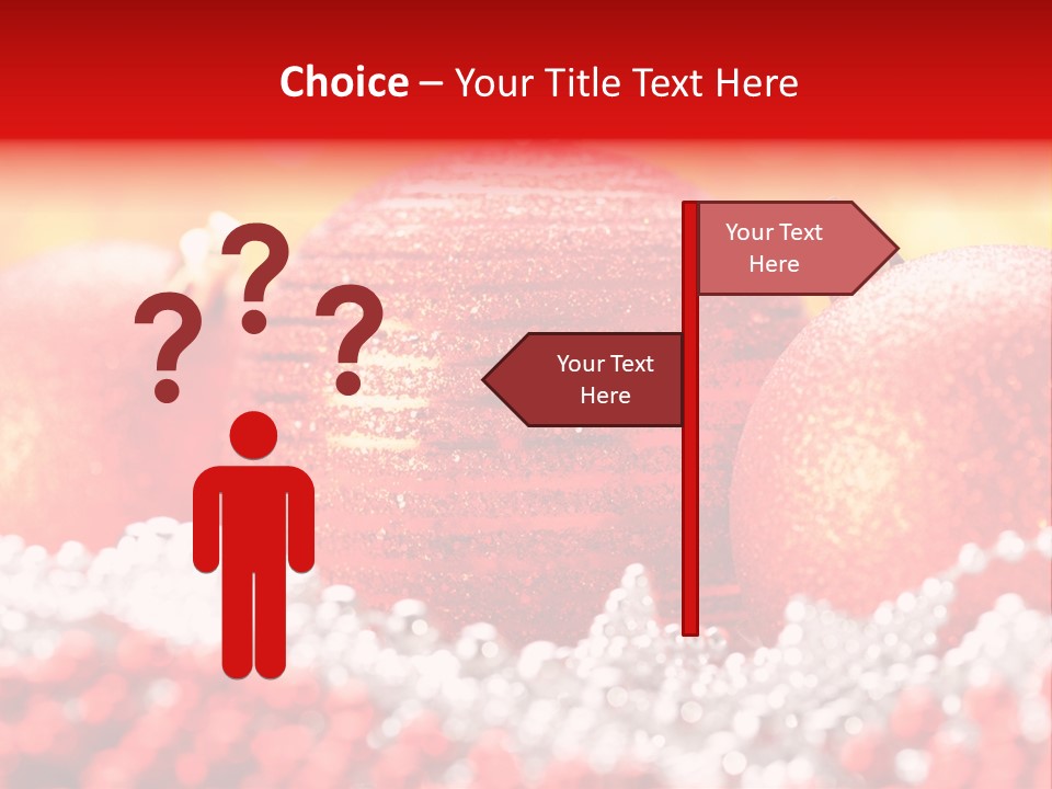 Decor December Bauble PowerPoint Template