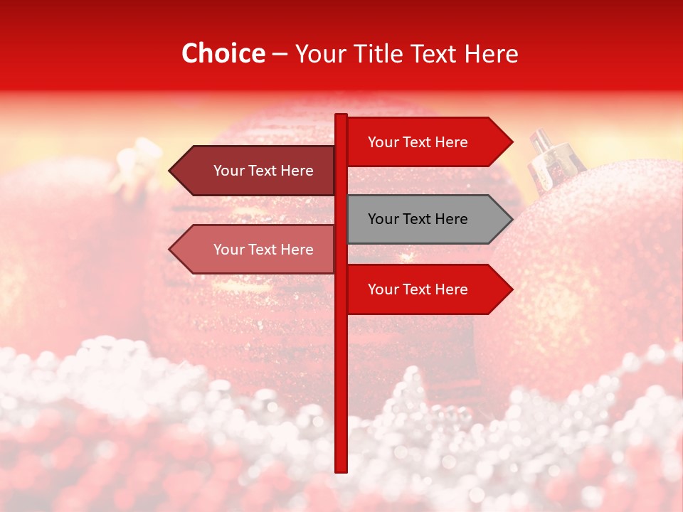 Decor December Bauble PowerPoint Template