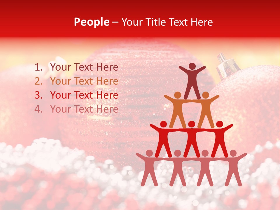 Decor December Bauble PowerPoint Template