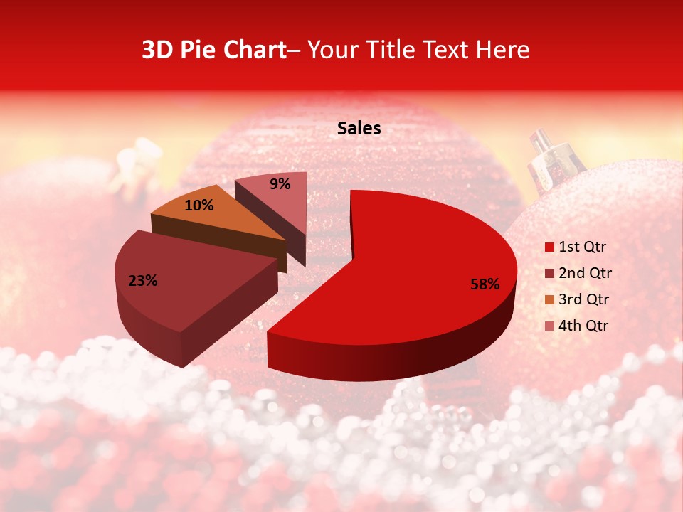 Decor December Bauble PowerPoint Template