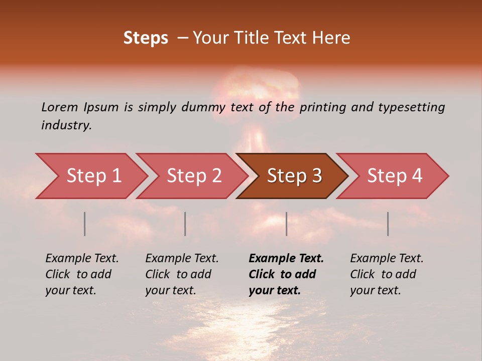 Power Weapon Test PowerPoint Template